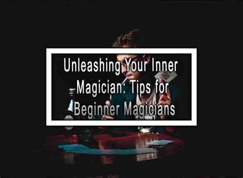 Magic primer for novices
